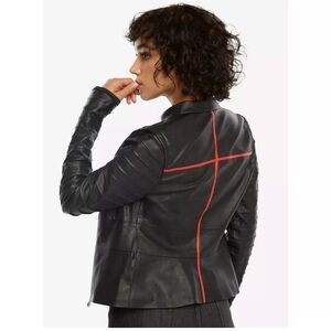 Star Wars Her Universe The Last Jedi Kylo Ren Faux Leather Moto Jacket